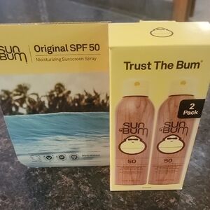 Sun Bum Original SPF 50 Moisturizing Sunscreen Spray - Yellow (2 Pack)